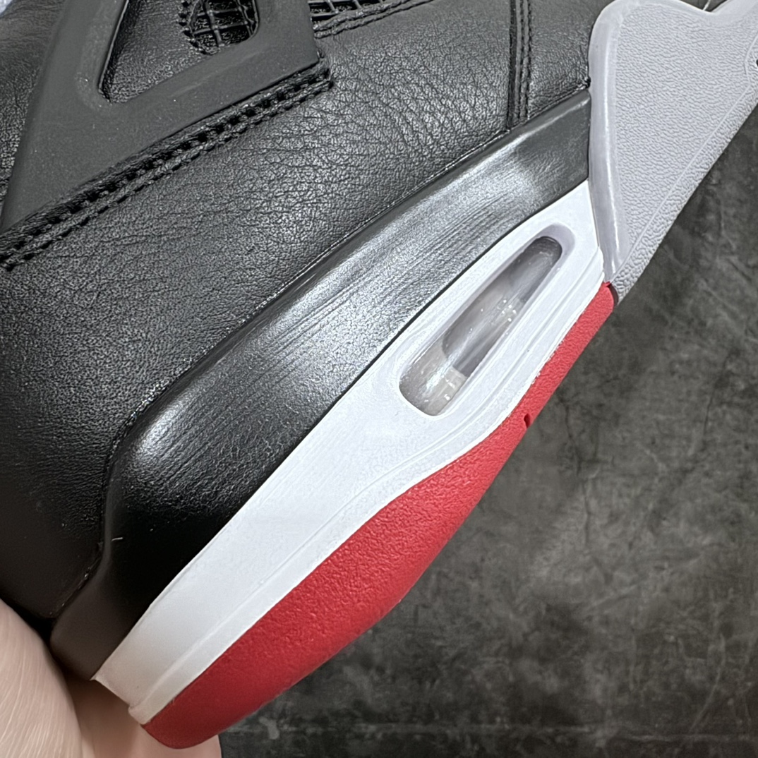 450 【外贸纯原版】Air Jordan 4“Bred Reimagined”aj4复刻新黑红 FV5029-006