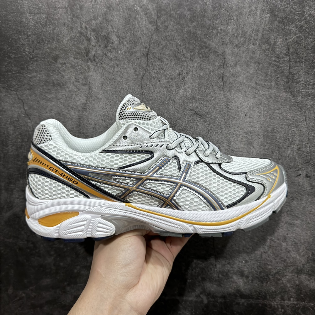 【公司级】Asics GT-2160 复古单品n此款鞋采用近几年比较流行的版型设计，外观时尚大气。鞋底采用耐磨的材质，穿上它，让您在平时生活和工作中都会感觉到舒适的体验 尺码：36 37 37.5 38 39 39.5 40 40.5 41.5 42 42.5 43.5 44 44.5 45-莆田鞋批发中心