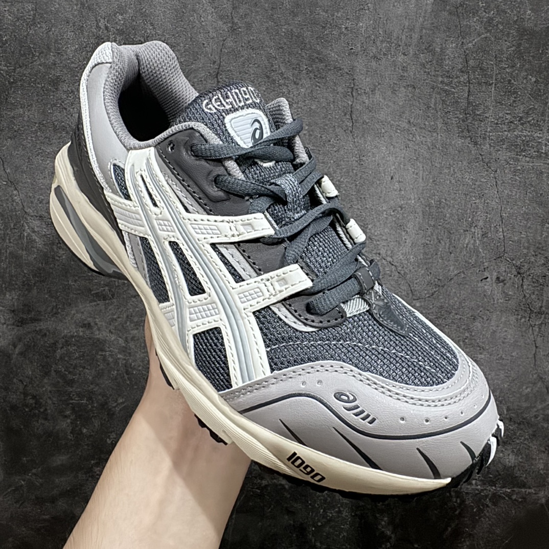 图片[3]-【公司级】ASICS Tiger GEL-1090系列低帮户外风休闲运动跑步鞋 全网最高性价比版本 日本专业跑鞋品牌-亚瑟士/采用合成革透气配合部分网眼布鞋面材质#鞋身前途稳定包裹系统 #全新轻量EVA发泡缓震中底 #外置特殊防滑耐磨橡胶底片❗ 货号：1203A243-022 D1D6 尺码：36 37 37.5 38 39 39.5 40.5 41.5 42 42.5 43.5 44 45-选品中心