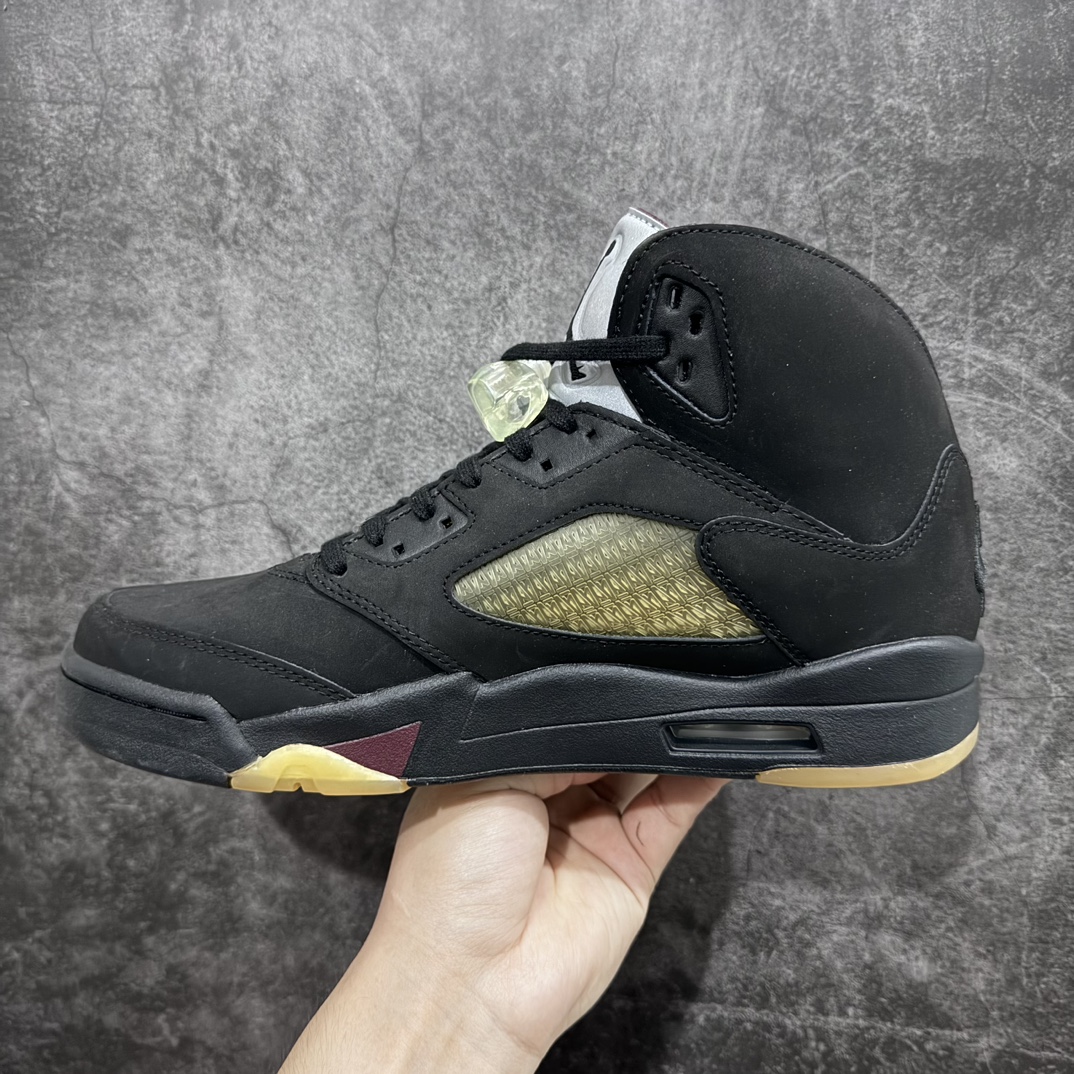 500 【纯原Y3版】A Ma Maniére x Air Jordan 5 “Black”AJ5 高帮 AMM x AJ5 FD1330-001