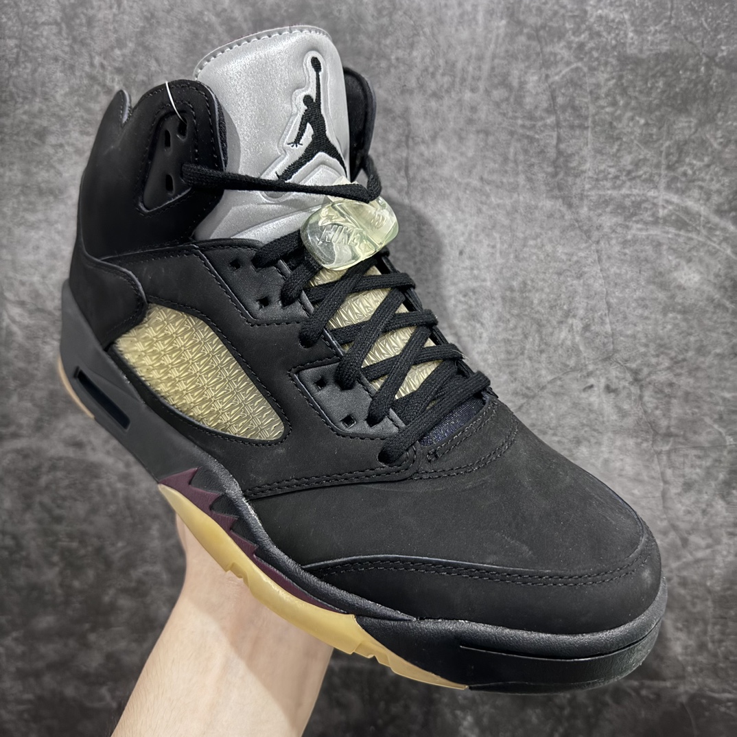 500 【纯原Y3版】A Ma Maniére x Air Jordan 5 “Black”AJ5 高帮 AMM x AJ5 FD1330-001