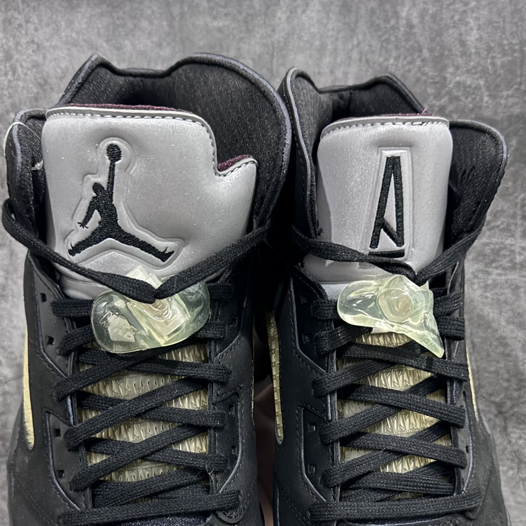 500 【纯原Y3版】A Ma Maniére x Air Jordan 5 “Black”AJ5 高帮 AMM x AJ5 FD1330-001