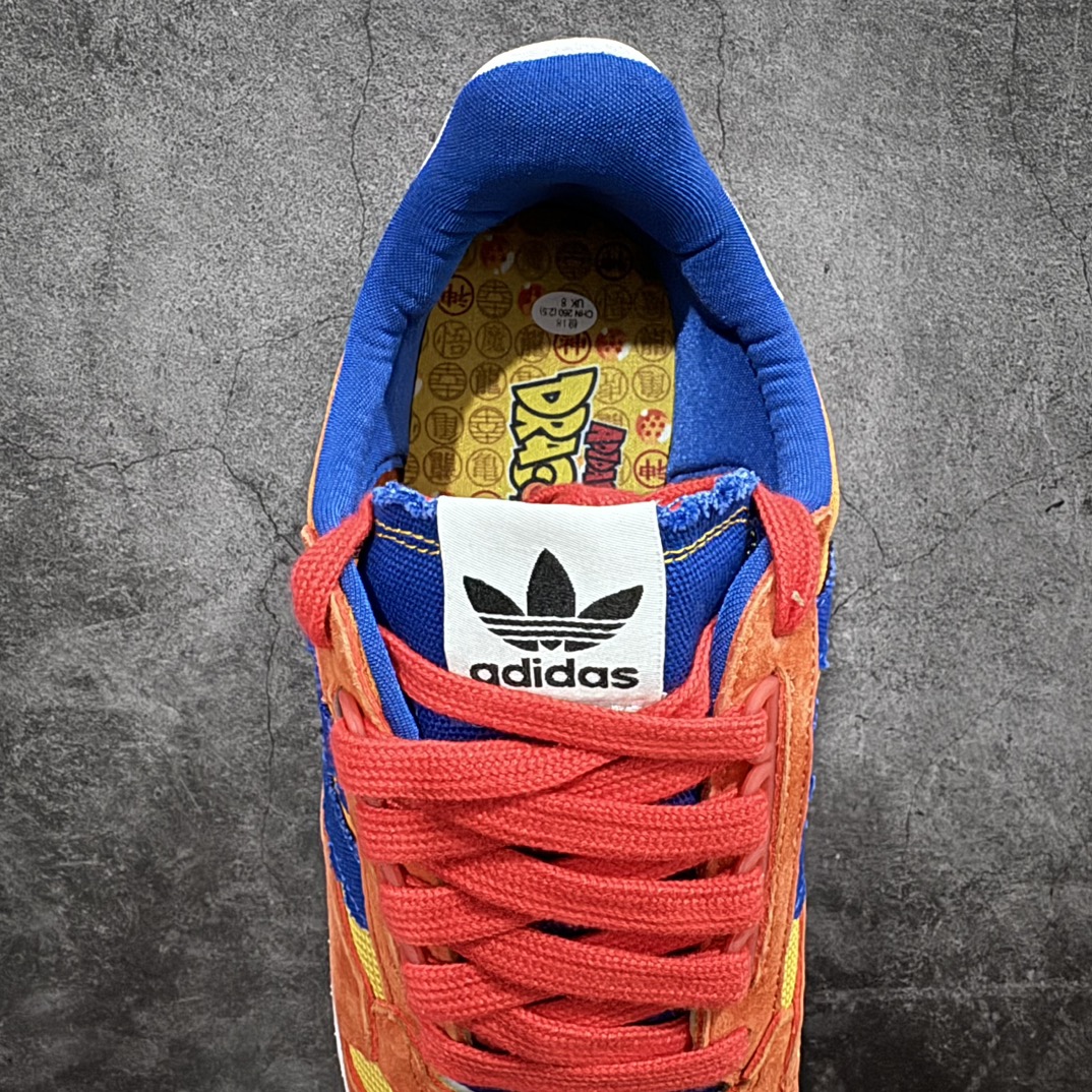 图片[8]-【外贸纯原版】Adidas  Originals ZX500 RM Boost\”SON GOKU\”系列低帮爆米花高弹复古休闲运动百搭跑鞋“联名橙蓝孙悟空”D97046nn原装1：1爆米花大底 脚感 原楦开发版型n采用猪巴革组合尼龙网织布鞋面材质n全掌搭载Boost爆米花颗粒高弹缓震中底组合耐磨橡胶外底❗️ 尺码：36-45-莆田鞋批发中心