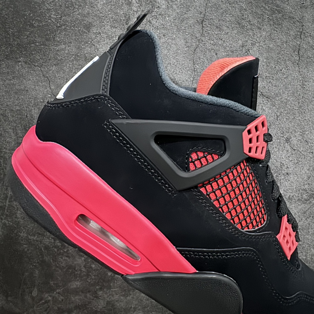 480 【GX2.0/绿X】Air Jordan 4 AJ4黑红雷公 CT8527-016