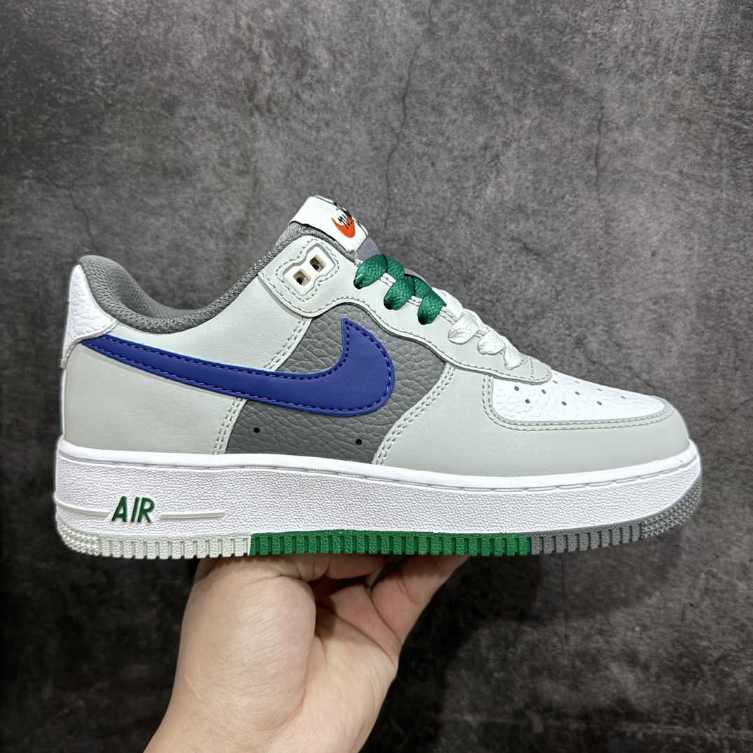 【公司级】空军 灰蓝色  Nike Air Force 1 Low 空军一号低帮运动休闲板鞋 FB9035-001nn#原楦头原纸板 打造纯正空军版型 #专注外贸渠道 全掌内置蜂窝气垫  #原盒配件 原厂中底钢印、拉帮完美  Size：36 36.5 37.5 38 38.5 39 40 40.5 41 42 42.5 43 44 44.5 45-莆田鞋批发中心