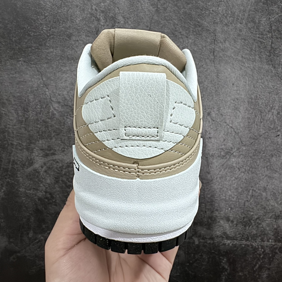 图片[4]-【纯原Y版本 】Nike Dunk Low Disrupt 2 浅咖色 休闲板鞋 货号：DV4024-200n原厂原档案开发，原盒原标，原厂头层皮料，官方原版设计，做工细节全方位比对原鞋。n码数：36 36.5 37.5 38 38.5 39 40 40.5 41 42 42.5 43 44 44.5 45 46 47.5-莆田鞋批发中心