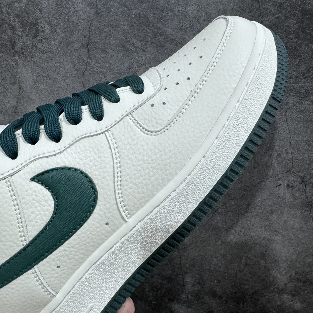 Nk Air Force 1'07 Low White and Green Air Force One Low-top Casual Sneakers PO3699-807