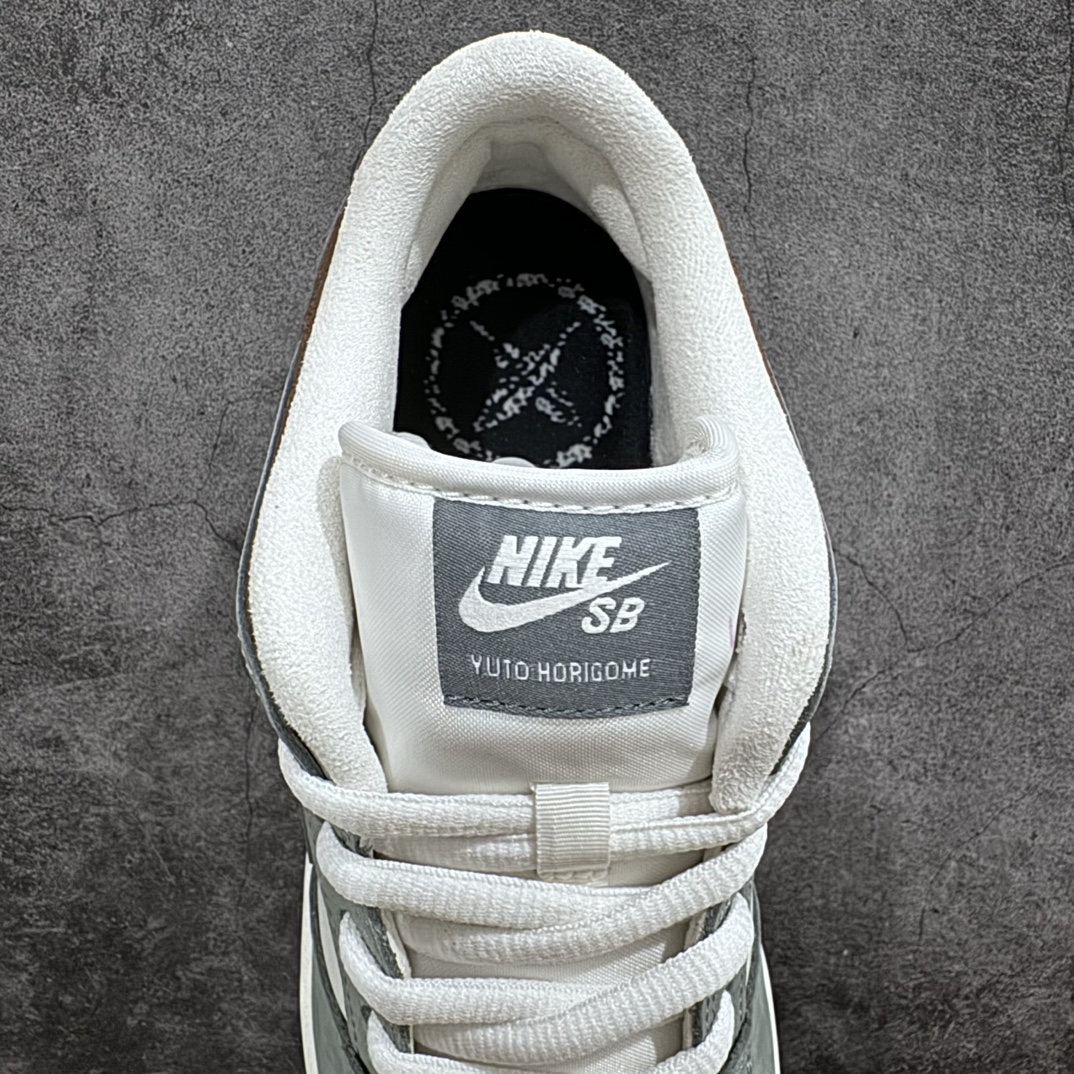 360 【纯原M版】Yuto Horigome x Nike  SB Dunk Low ”Soft Mid-Grey” 联名冠军羽翼灰棕 FQ1180-001