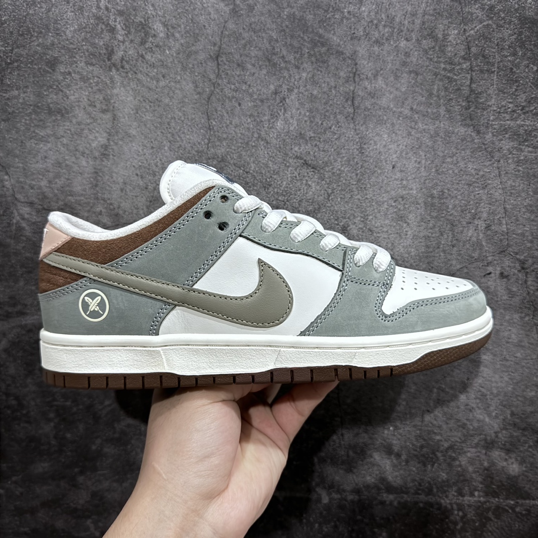 360 【纯原M版】Yuto Horigome x Nike  SB Dunk Low ”Soft Mid-Grey” 联名冠军羽翼灰棕 FQ1180-001