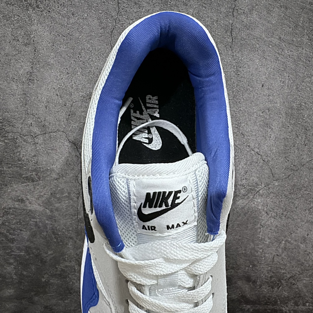 Nike Air Max 1 White Black Blue Retro Casual Running Shoes FD9082-100