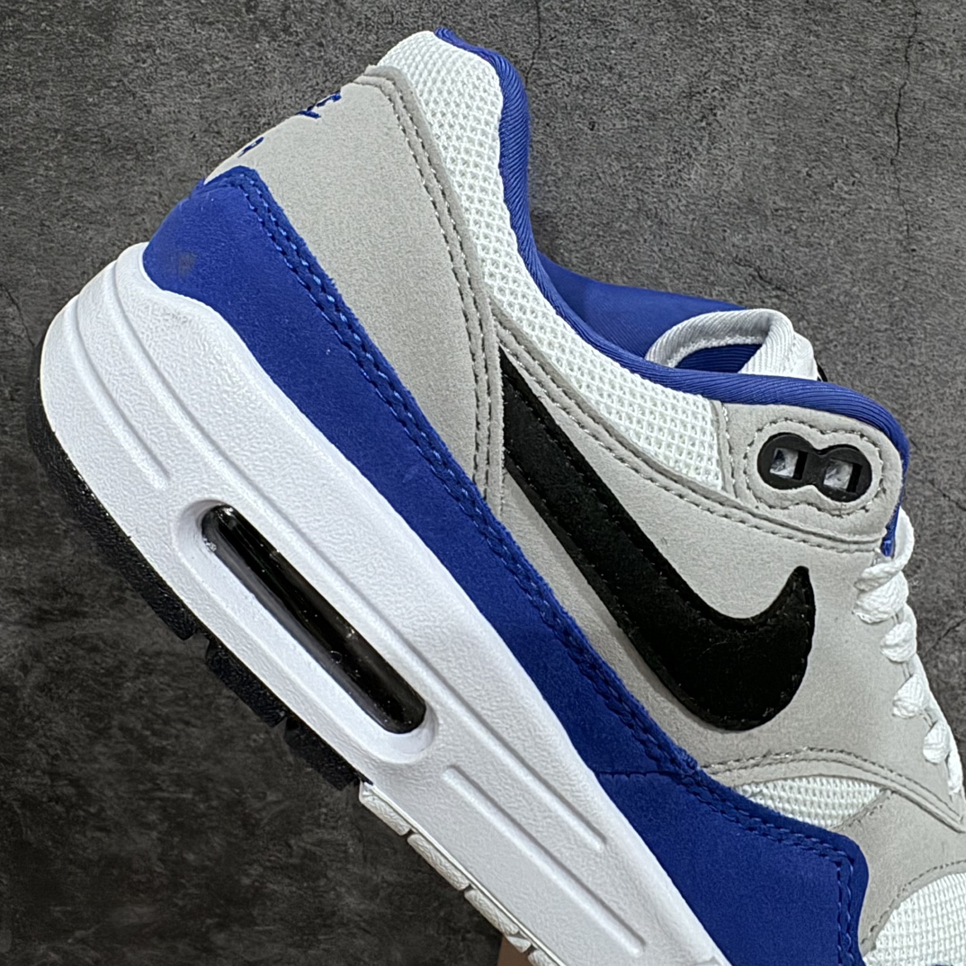 Nike Air Max 1 White Black Blue Retro Casual Running Shoes FD9082-100