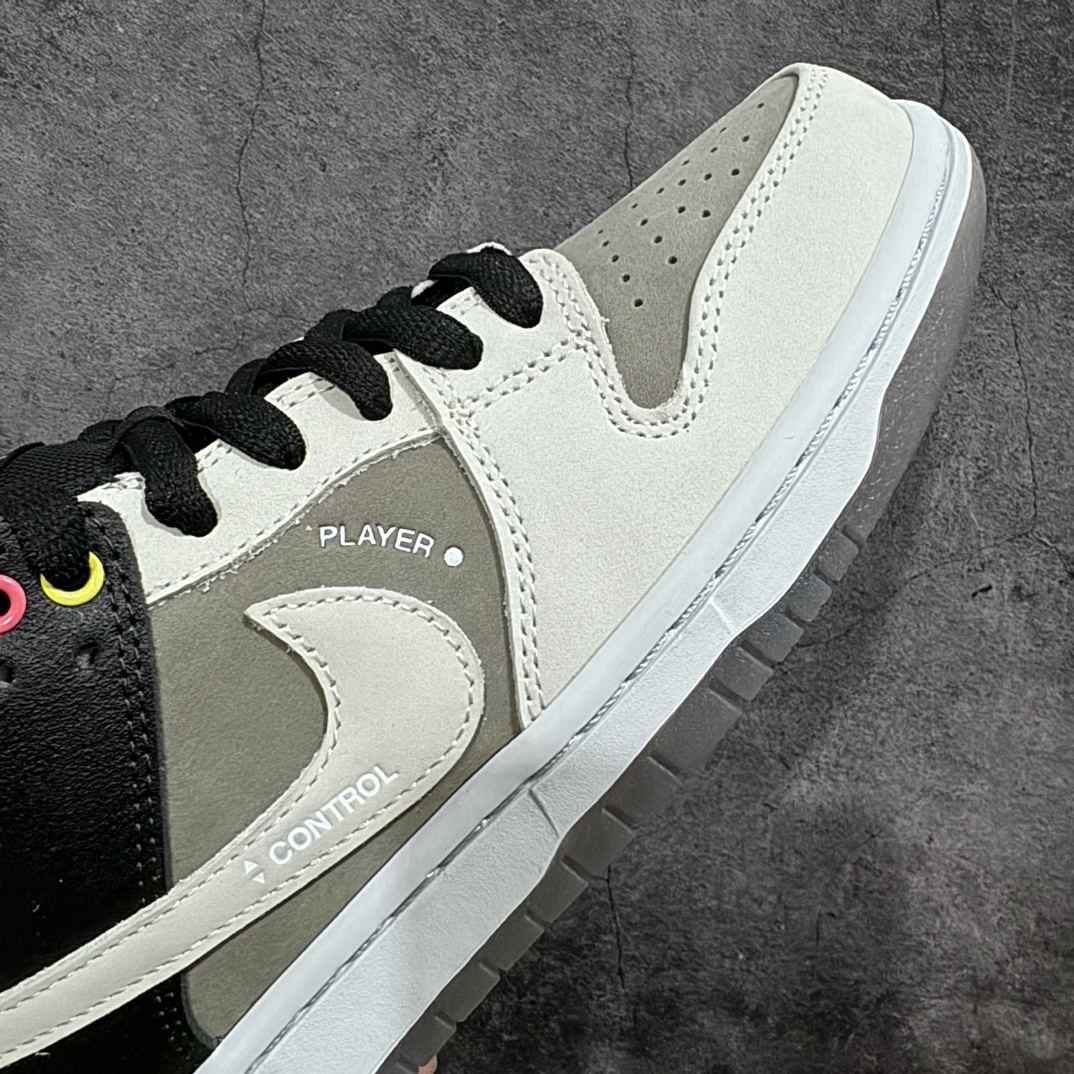 图片[6]-【纯原G版】Nike SB Dunk Low “VX1000 Camcorder”黑白灰 摄像机CV1659-001n口碑大厂出品 品控不断改良更新全套原纸板楦头开发 确保原汁原味 完美呈现DUNK版型皮料材质 数据细节工艺流程均保持一致原盒原配 原厂玻璃冲刀 超高清洁度 全鞋零毛边皮料切割 中底布拉帮走线遵循公司SIZE：36 36.5 37.5 38 38.5 39 40 40.5 41 42 42.5 43 44 44.5 45 46 47.5-莆田鞋批发中心