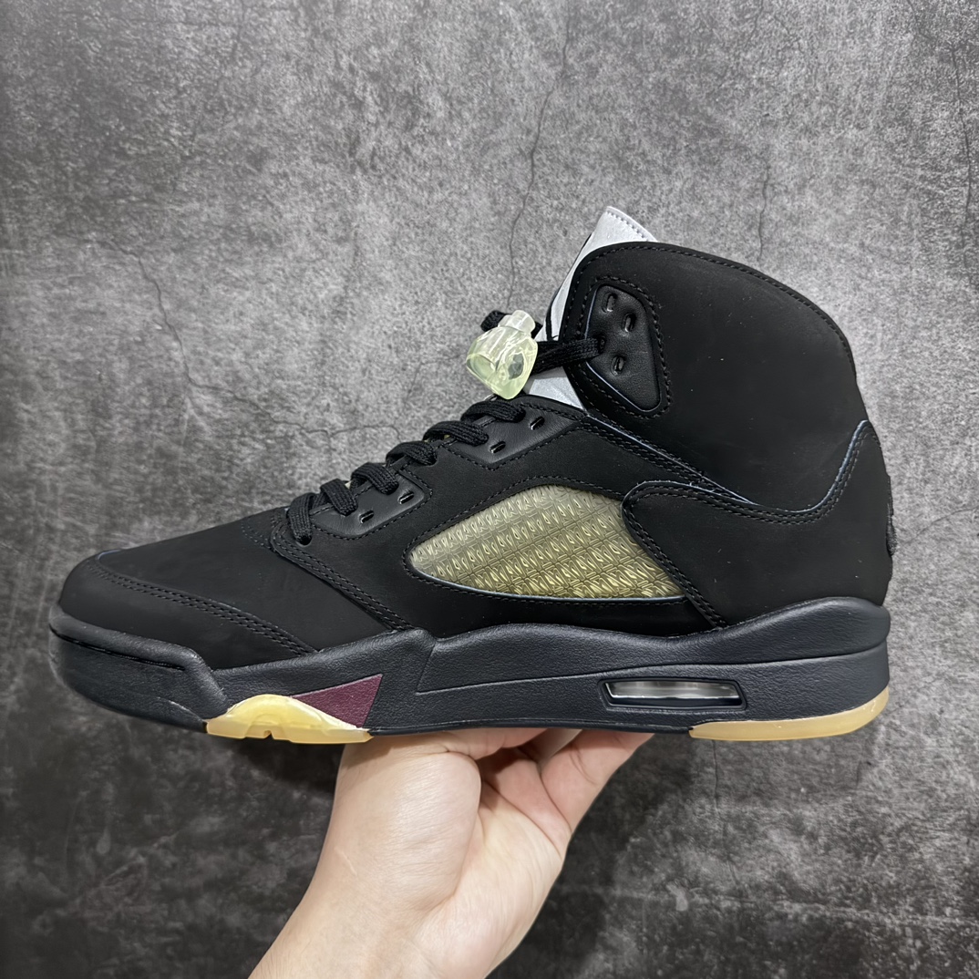 [Dongguan-made cut-out version] A Ma Maniére x Air Jordan 5 ”Black” AJ5 high-top AMM x AJ5 FD1330-001