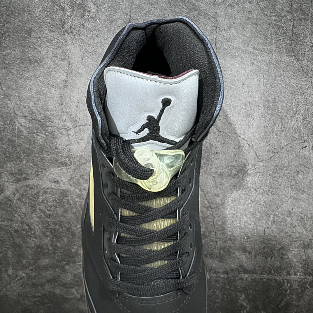 [Dongguan-made cut-out version] A Ma Maniére x Air Jordan 5 ”Black” AJ5 high-top AMM x AJ5 FD1330-001