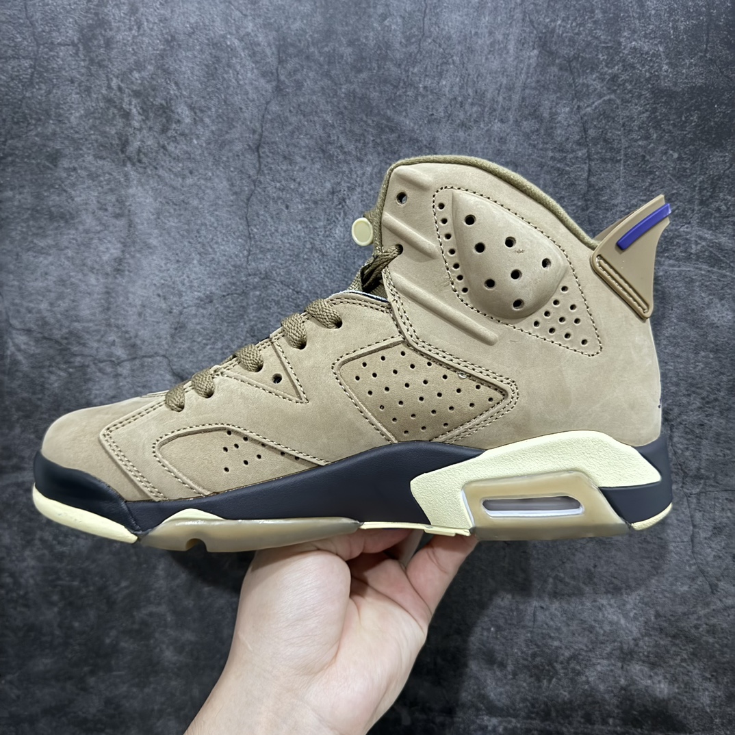 纯原外贸版AirJordanAJ6Retro防水棕色FD1643-300原楦原纸板开发采购原厂皮料原厂定