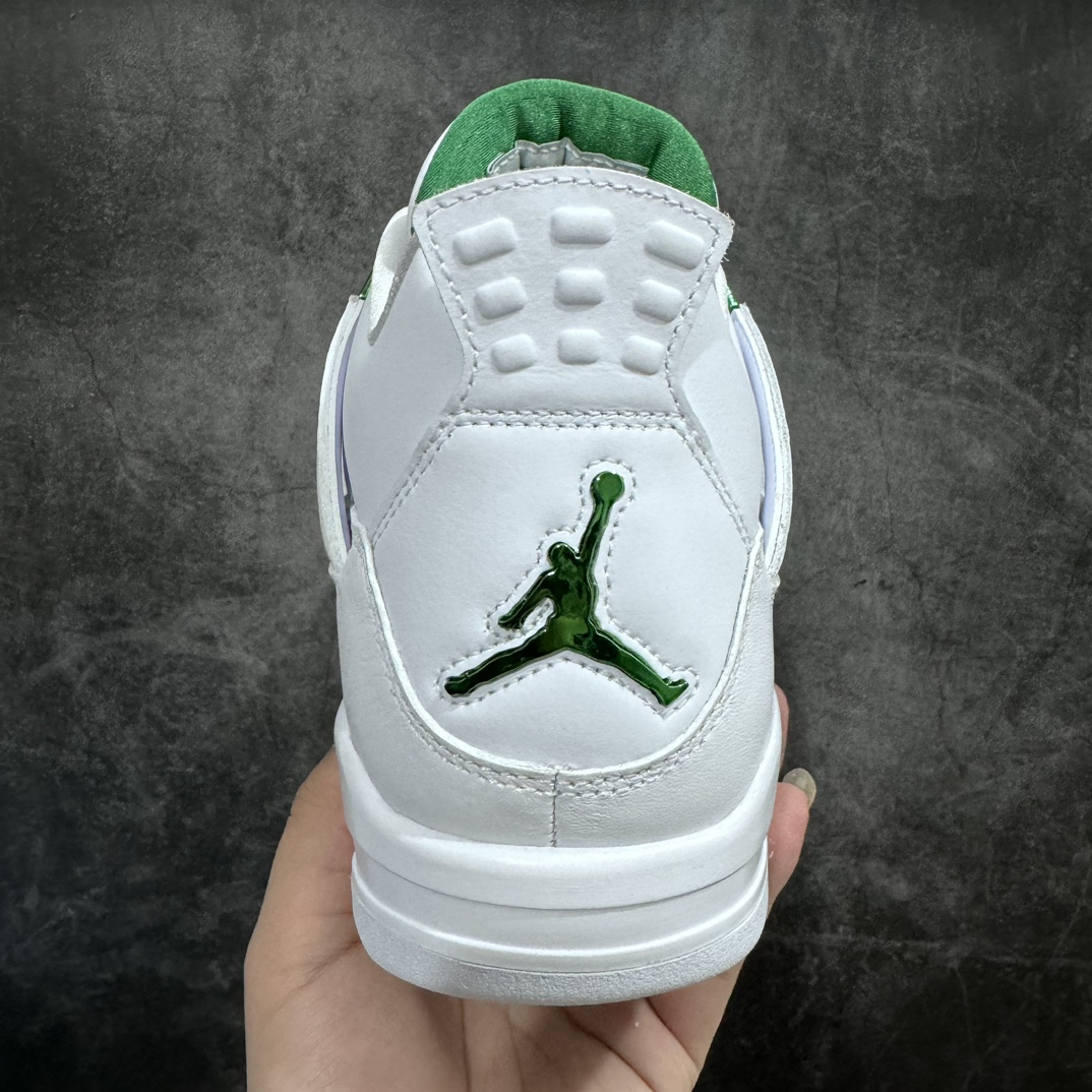 [DF Pure Original] Cash Benefits Air Jordan AJ4 Retro White Green CT8527-113