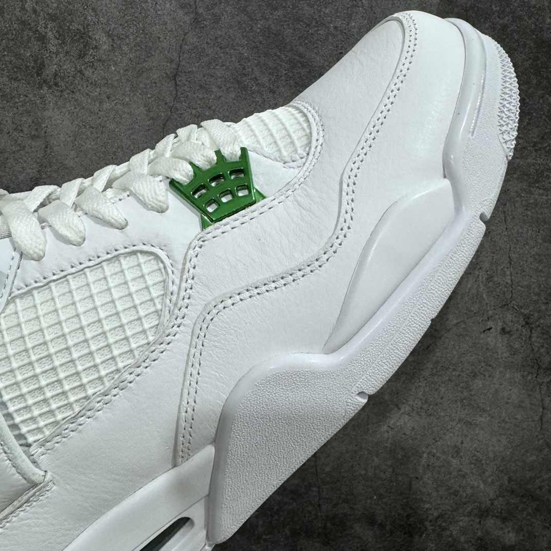 [DF Pure Original] Cash Benefits Air Jordan AJ4 Retro White Green CT8527-113