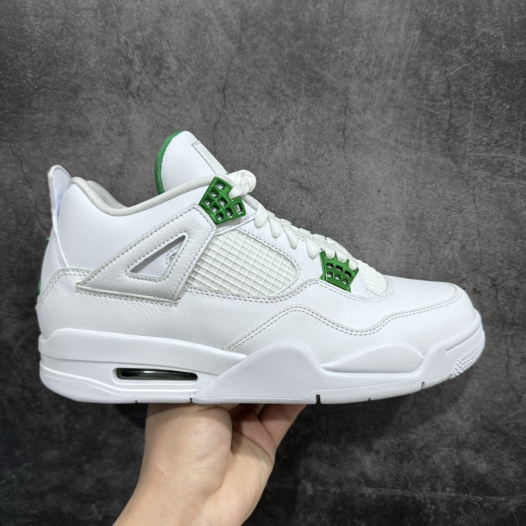 [DF Pure Original] Cash Benefits Air Jordan AJ4 Retro White Green CT8527-113