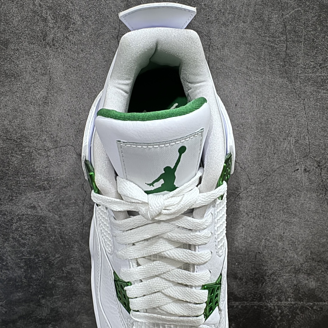 [DF Pure Original] Cash Benefits Air Jordan AJ4 Retro White Green CT8527-113