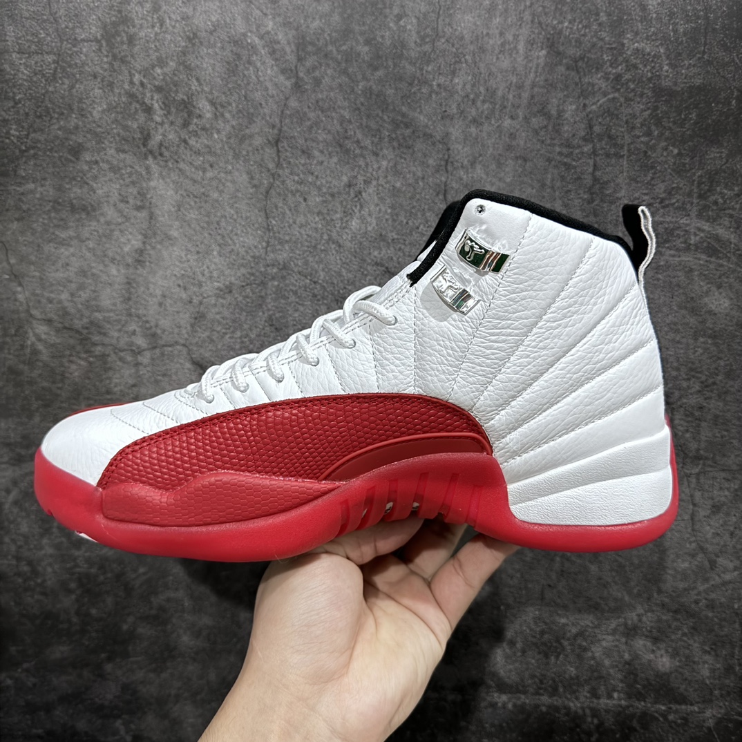 450 【外贸纯原】Air Jordan AJ12 Retro 白红樱桃 CT8013-116