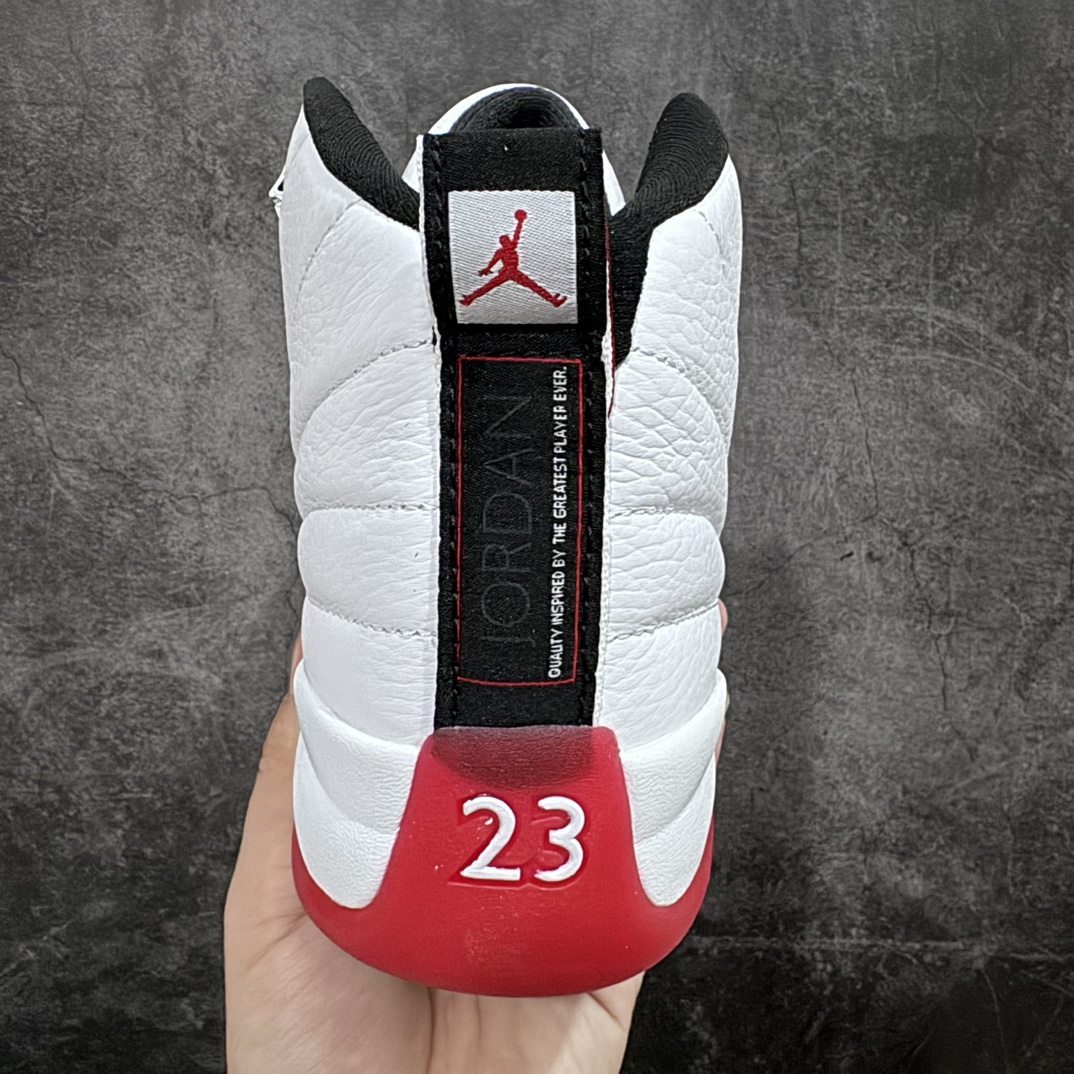 450 【外贸纯原】Air Jordan AJ12 Retro 白红樱桃 CT8013-116