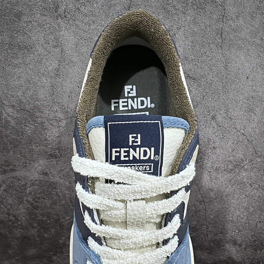 380 芬迪Fendi Match Sneaker Low 竞赛系列低帮复古百搭休闲运动板鞋