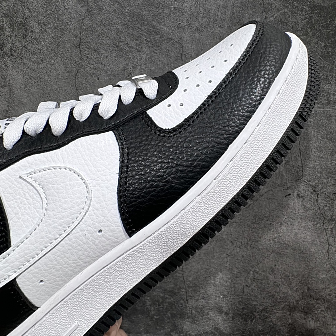 NK Air Force 1 Air Force One sneakers beige black and white Nike By You custom model CW2288-111