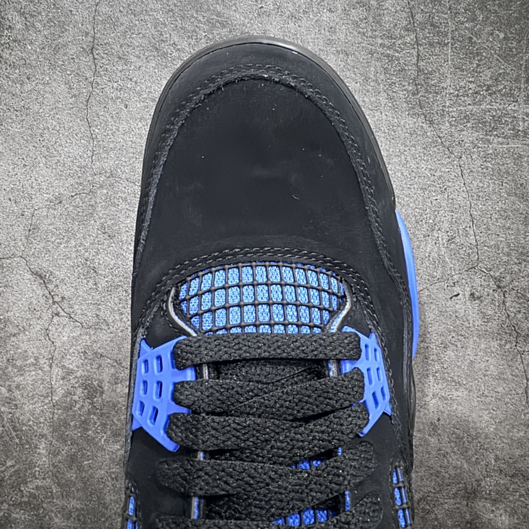 [TK Supreme Edition] Air Jordan 4 Retro AJ4 Joe 4 Black Blue Royal Blue CT8527-018