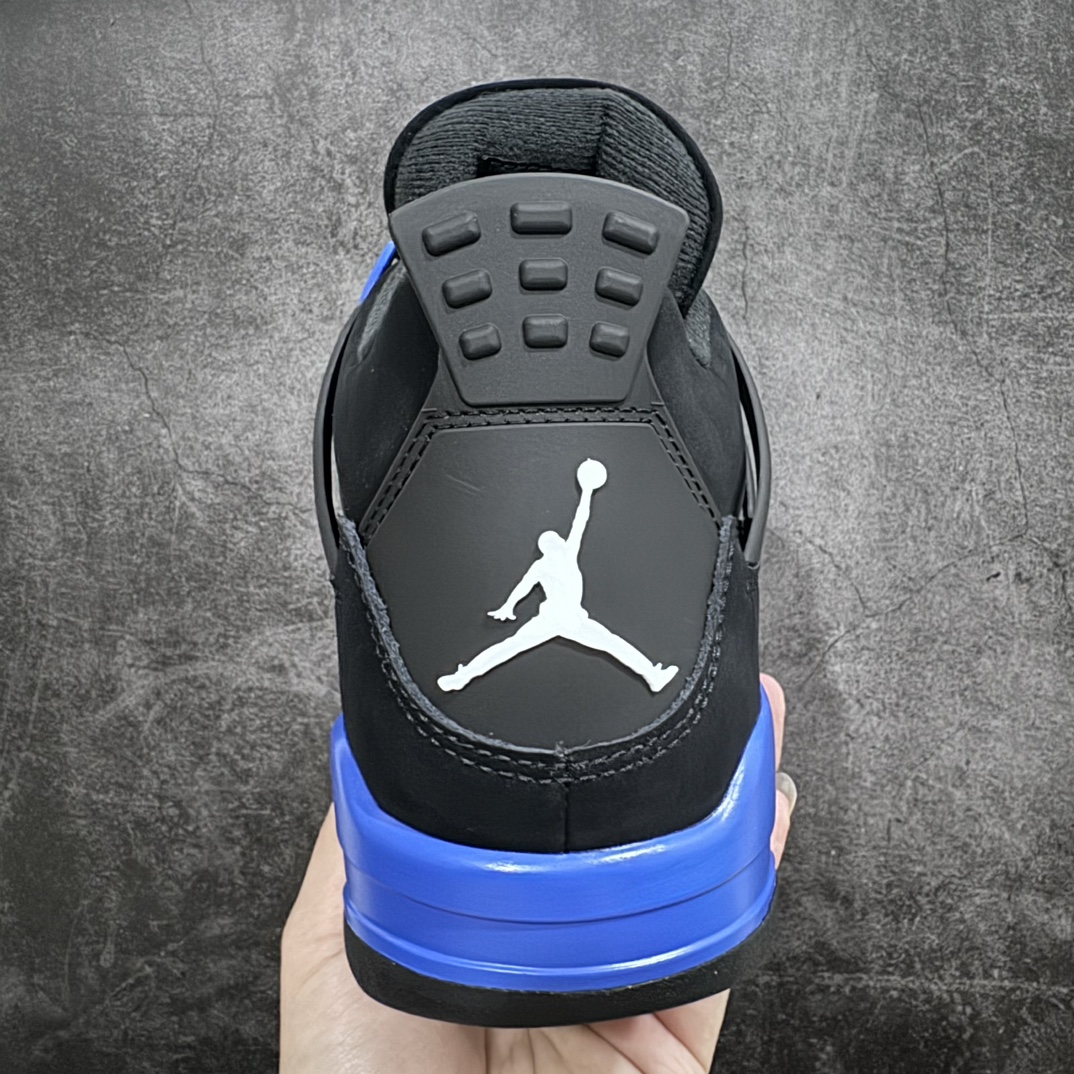 [TK Supreme Edition] Air Jordan 4 Retro AJ4 Joe 4 Black Blue Royal Blue CT8527-018