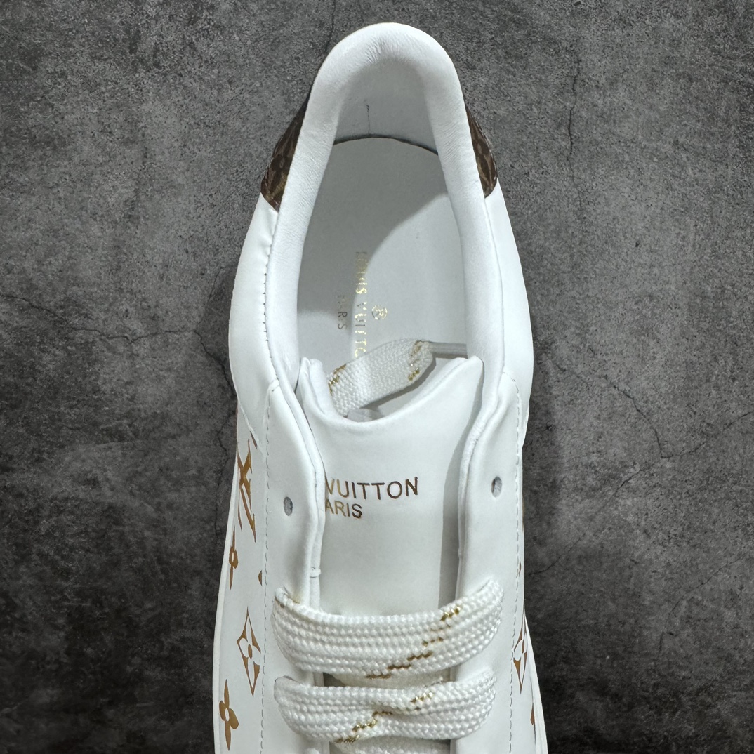 图片[8]-【广东顶级纯原】Louis Vuitton Time Out Low Sneaker LV 舒畅系列休闲松糕锯齿底系列板鞋n配件抽屉礼盒 防尘布袋 身份卡 小票采用软质粒面头层牛革拼接制成鞋面材质高密度电脑车线工艺 小牛真皮内里贴附nPU超软脚感乳胶鞋垫 外置隔色厚实橡胶大底 Size：35-45-莆田鞋批发中心