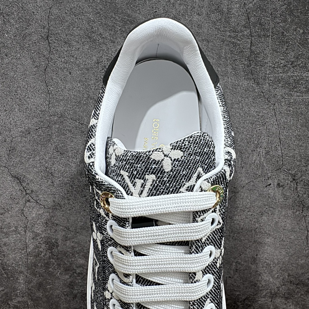 图片[8]-【广东顶级纯原】Louis Vuitton Time Out Low Sneaker LV 舒畅系列休闲松糕锯齿底系列板鞋 配件抽屉礼盒 防尘布袋 身份卡 小票 采用软质粒面头层牛革拼接制成鞋面材质 高密度电脑车线工艺 小牛真皮内里贴附 PU超软脚感乳胶鞋垫 外置隔色厚实橡胶大底 尺码：35-45-选品中心