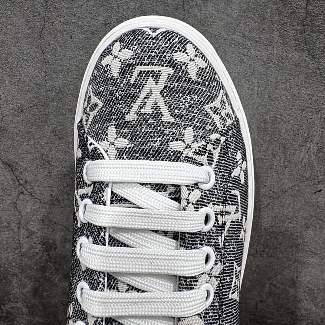 图片[5]-【广东顶级纯原】Louis Vuitton Time Out Low Sneaker LV 舒畅系列休闲松糕锯齿底系列板鞋 配件抽屉礼盒 防尘布袋 身份卡 小票 采用软质粒面头层牛革拼接制成鞋面材质 高密度电脑车线工艺 小牛真皮内里贴附 PU超软脚感乳胶鞋垫 外置隔色厚实橡胶大底 尺码：35-45-选品中心