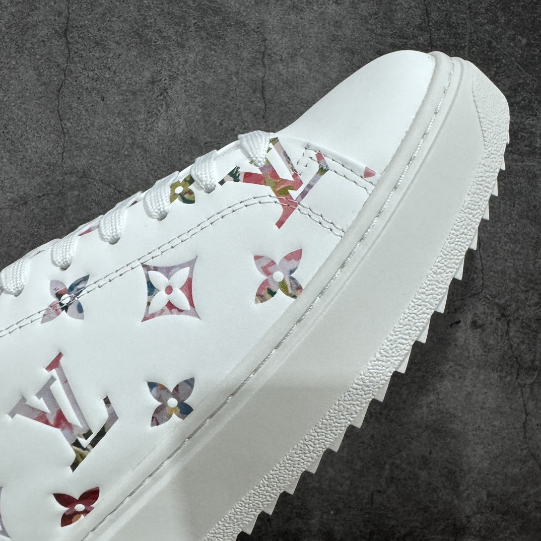 图片[6]-【广东顶级纯原】Louis Vuitton Time Out Low Sneaker LV 舒畅系列休闲松糕锯齿底系列板鞋n配件抽屉礼盒 防尘布袋 身份卡 小票采用软质粒面头层牛革拼接制成鞋面材质高密度电脑车线工艺 小牛真皮内里贴附nPU超软脚感乳胶鞋垫 外置隔色厚实橡胶大底 Size：35-39-莆田鞋批发中心