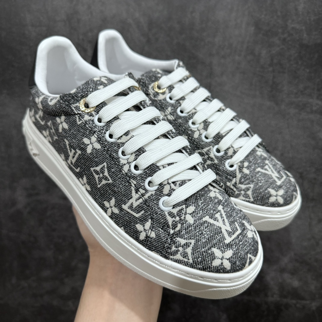 380 【广东顶级纯原】Louis Vuitton Time Out Low Sneaker LV 舒畅系列休闲松糕锯齿底系列板鞋