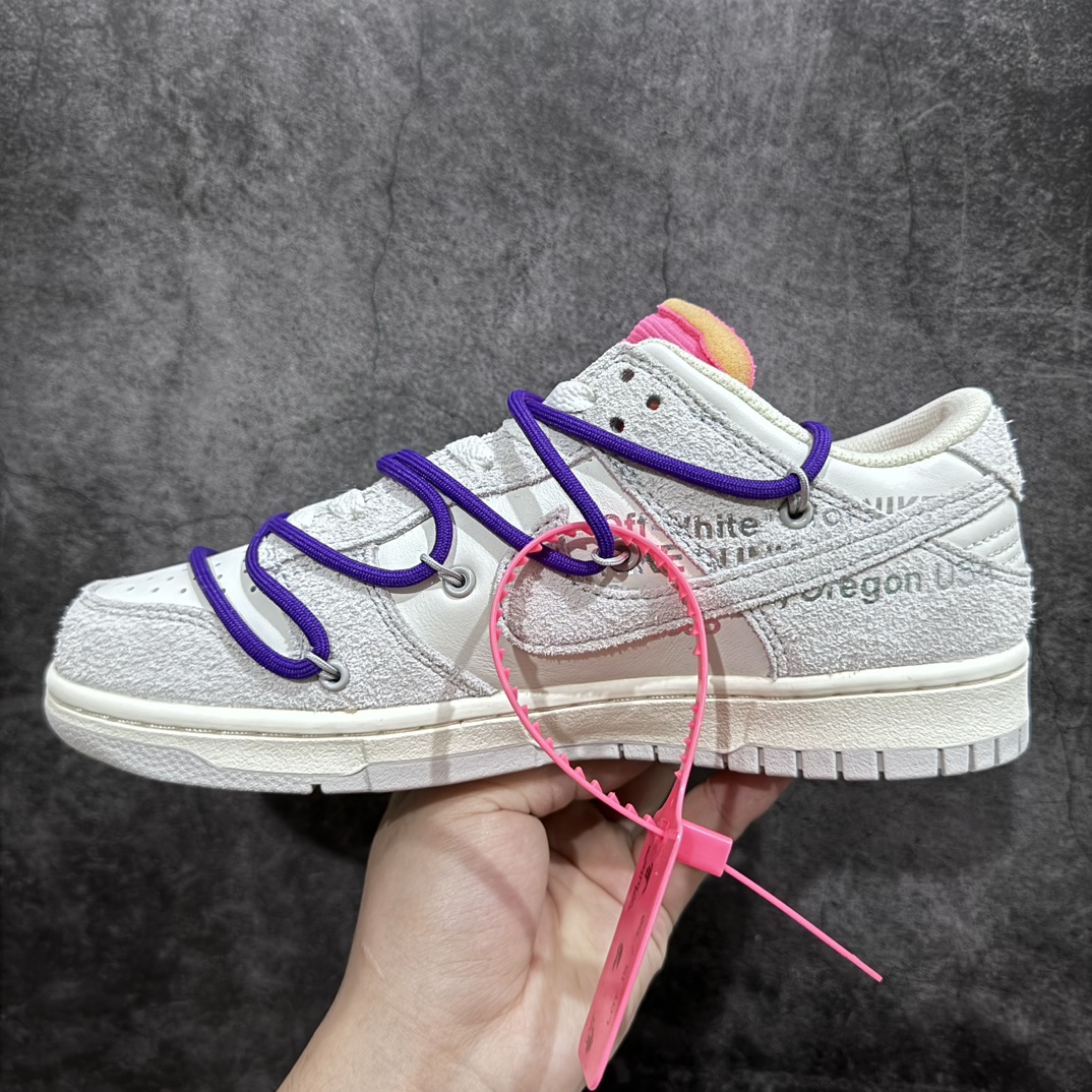 图片[2]-【YH纯原】Off White x Dunk 50色联名nNO.15配色 货号：DJ0950-101n市场版本都在清货 此版本一直未调价n细节品质毋庸置疑 高端零售首选版本 尺码：36-47.5-莆田鞋批发中心