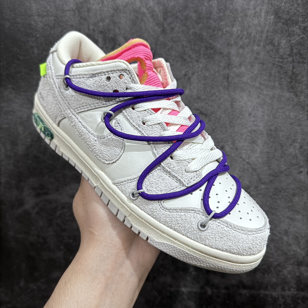 图片[4]-【YH纯原】Off White x Dunk 50色联名nNO.15配色 货号：DJ0950-101n市场版本都在清货 此版本一直未调价n细节品质毋庸置疑 高端零售首选版本 尺码：36-47.5-莆田鞋批发中心