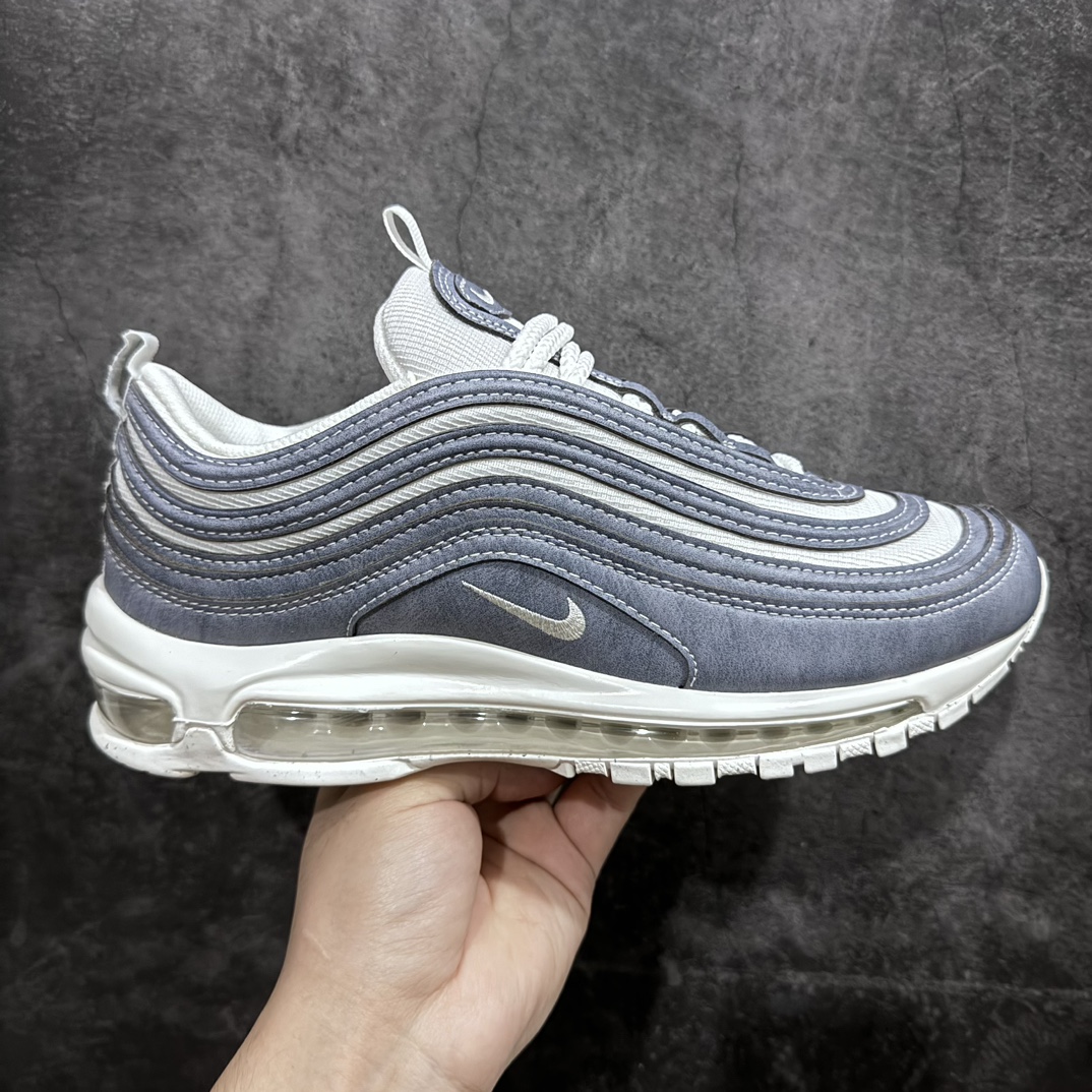 【纯原版】CDG x Max 97蓝色雾霾灰 子弹DX6932-001n拆解原鞋开发 耗时半年之久，打造全市场最强版本MAX 97 这里只对比原鞋！原厂对比材料 市场首家原模原气垫 拒绝套用公底#原档案 卡色匹配原版 鞋型不断校对 与原鞋匹配率达到95%  尺码：37-45-莆田鞋批发中心