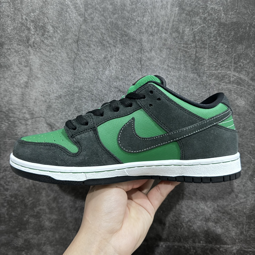 图片[2]-【纯原Y版】Nike SB Dunk Low 黑绿n大厂纯原品质出货 清洁度 电绣工艺 皮料切割干净无任何毛边 细节完美货号：313170-306 Size：36 36.5 37.5 38 38.5 39 40 40.5 41 42 42.5 43 44 44.5 45-莆田鞋批发中心