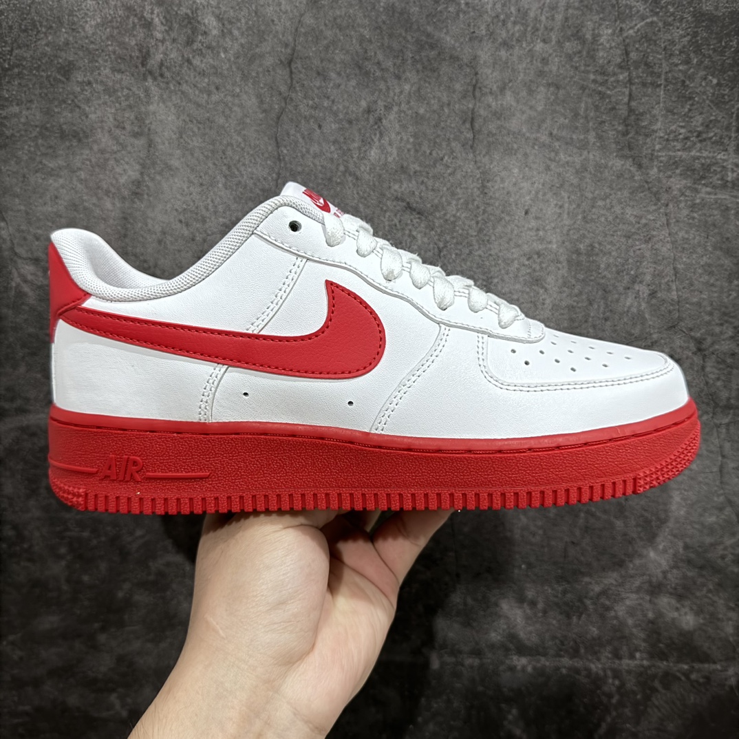 【纯原HY版本】Air Force 1 Low 白红勾 大学红 CK7663-102nn原装级别 原楦头原纸板 打造纯正空军版型专注外贸渠道 全掌内置蜂窝气垫 原盒配件 原厂中底钢印、拉帮完美  尺码：36 36.5 37.5 38 38.5 39 40 40.5 41 42 42.5 43 44 44.5 45-莆田鞋批发中心