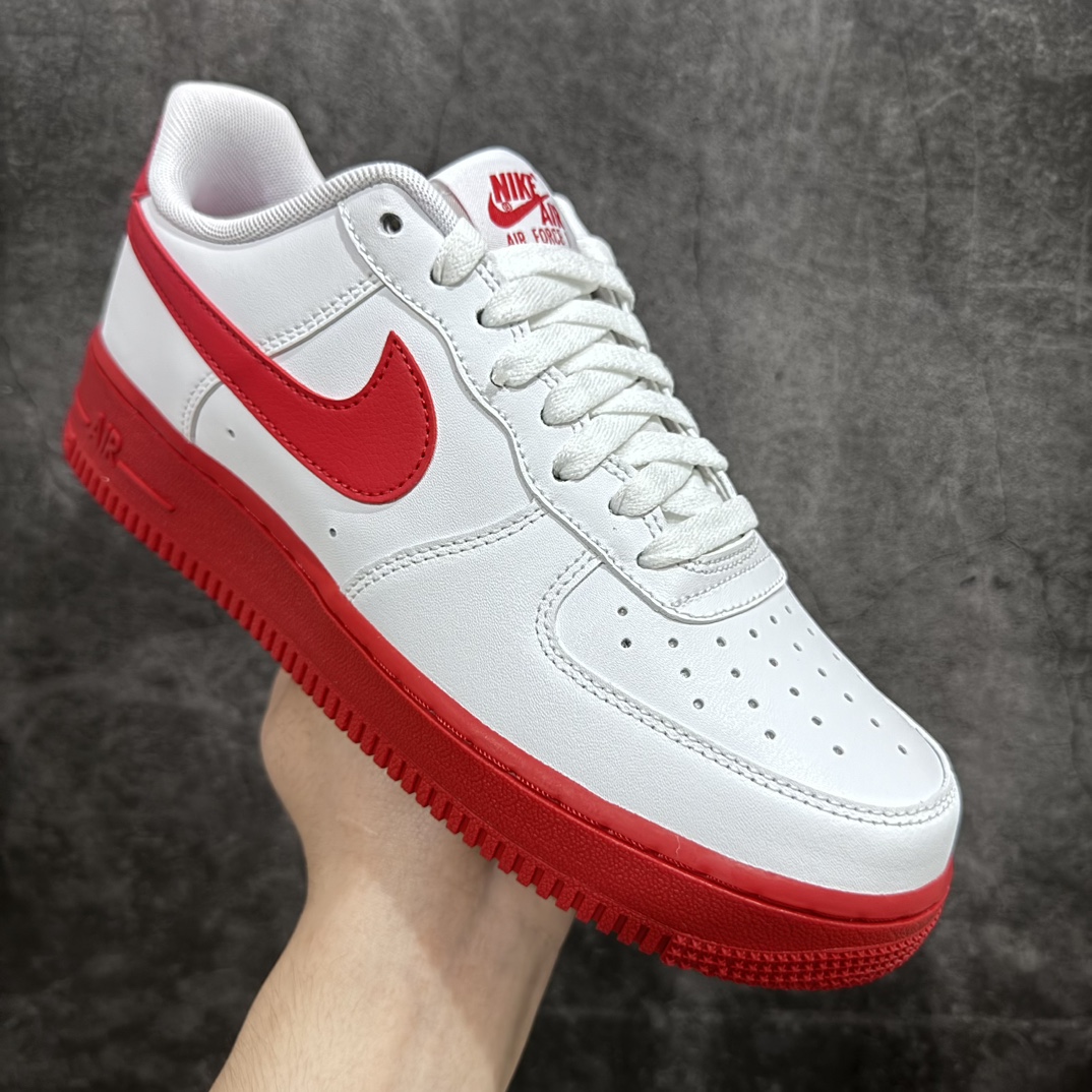 图片[3]-【纯原HY版本】Air Force 1 Low 白红勾 大学红 CK7663-102nn原装级别 原楦头原纸板 打造纯正空军版型专注外贸渠道 全掌内置蜂窝气垫 原盒配件 原厂中底钢印、拉帮完美  尺码：36 36.5 37.5 38 38.5 39 40 40.5 41 42 42.5 43 44 44.5 45-莆田鞋批发中心