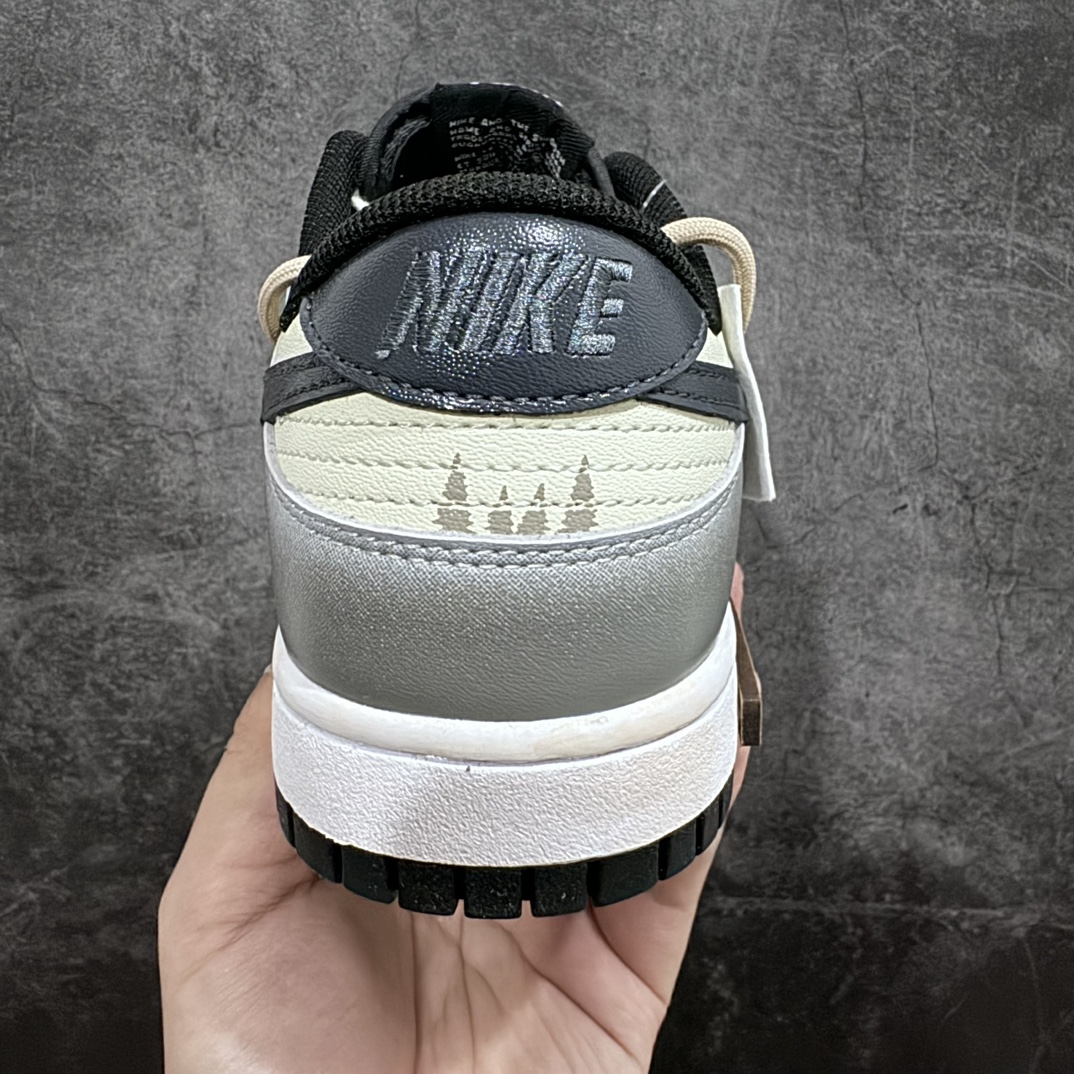 300 【FS原盒版】Nike Dunk Low 熊猫恶作剧-丛林穿越 翻山悦己机能百搭 FD1232-001