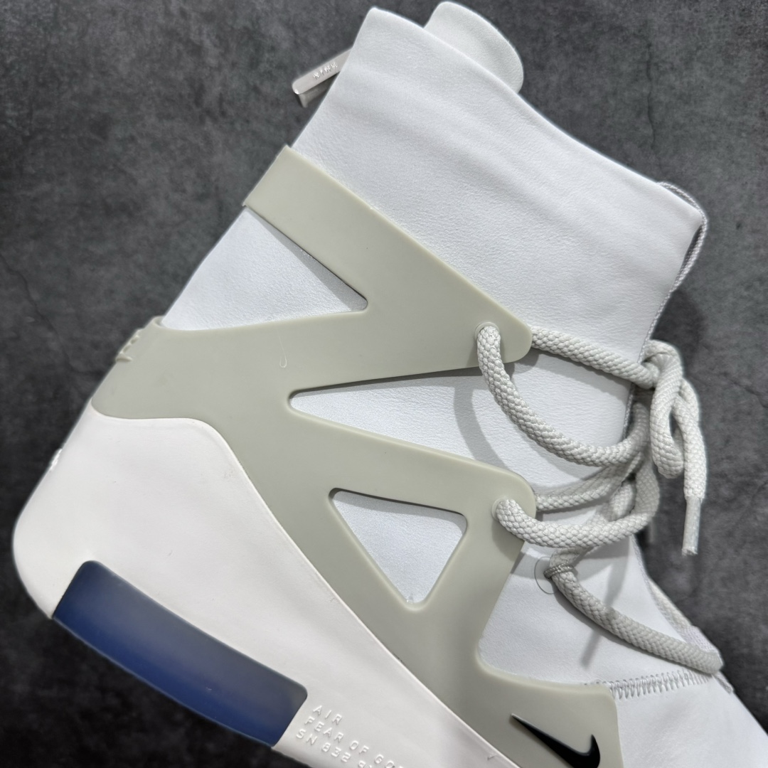 图片[7]-【外贸顶级版】FOG x Air Fear of God 1重磅联名 高帮 纯白 AR4237-100nn最具逼格的联名之王 最强纯原 外贸大厂出品n高价购入原鞋 全套原档案原纸板开发鞋面采用原厂材质 搭配原装网面百万原厂磨具开模 进口TPU框架设计中底搭载 双层 Zoom Air 气垫科技提高缓震 脚感舒适度完美匹配zpn同步官方包装配件 附赠原装高端鞋袋n每只鞋和配件拥有一个液态银独立包装n绝对按公司标准打造  尺码：40 40.5 41 42 42.5 43 44 44.5 45 46 47.5-莆田鞋批发中心