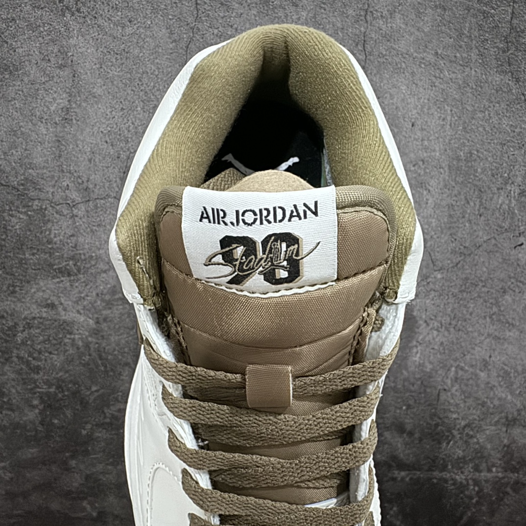 200 Air Jordan Stadium 90 复古耐磨低帮休闲跑步鞋 白棕 FB2269-102