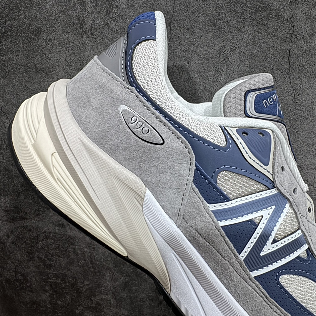 340 【总裁版】新百伦New Balance Made in USA M990V6 NB990v6 跑步鞋 灰蓝U990TC6