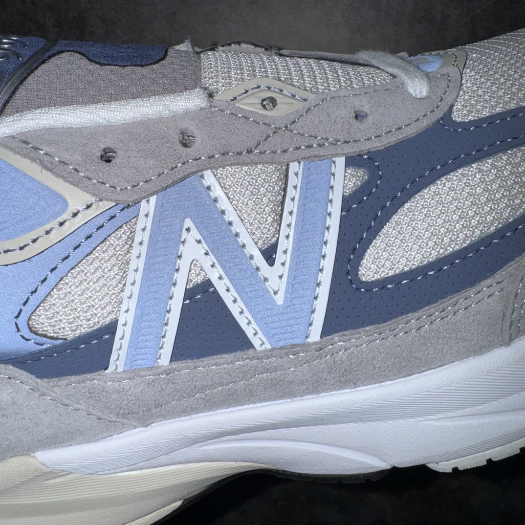 图片[3]-【总裁版】新百伦New Balance Made in USA M990V6nNB990v6六代系列美产血统经典复古百搭老爹风休闲运动跑步鞋 灰蓝U990TC6nn市场最高版本 真正私模组合底n男女鞋半码制 耗时3个月开发n原装档案原数据纸版楦型n采用台产进口丝光无色差校准(正确色卡!!)n猪巴革拼接原装透气网眼织物鞋面材质n正确开发4层组合底模精密开发n中底三种材料构成,分别是:REVlite悦轻中底、TPU发泡材料以及N2氮气注入  尺码：36 37 37.5 38 38.5 39.5 40 40.5 41.5 42 42.5 43 44 44.5 45 46.5-莆田鞋批发中心