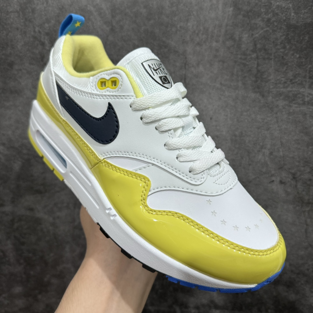 240 Nike Air Max 1 白黄 复古休闲跑步鞋 FN8075-101