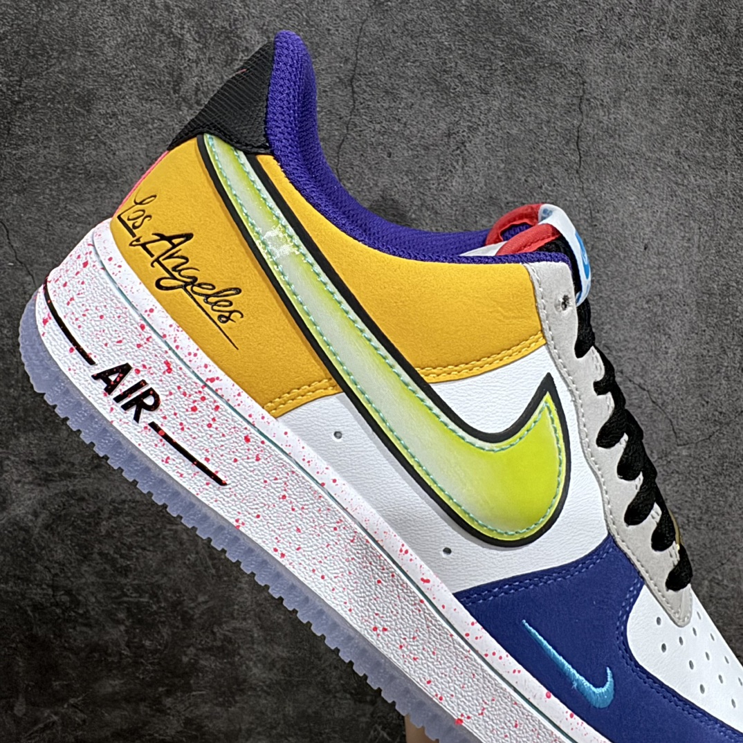 220 【纯原HY版本】NK Air Force 1 ”What The LA“洛杉矶限定 CT1117-100