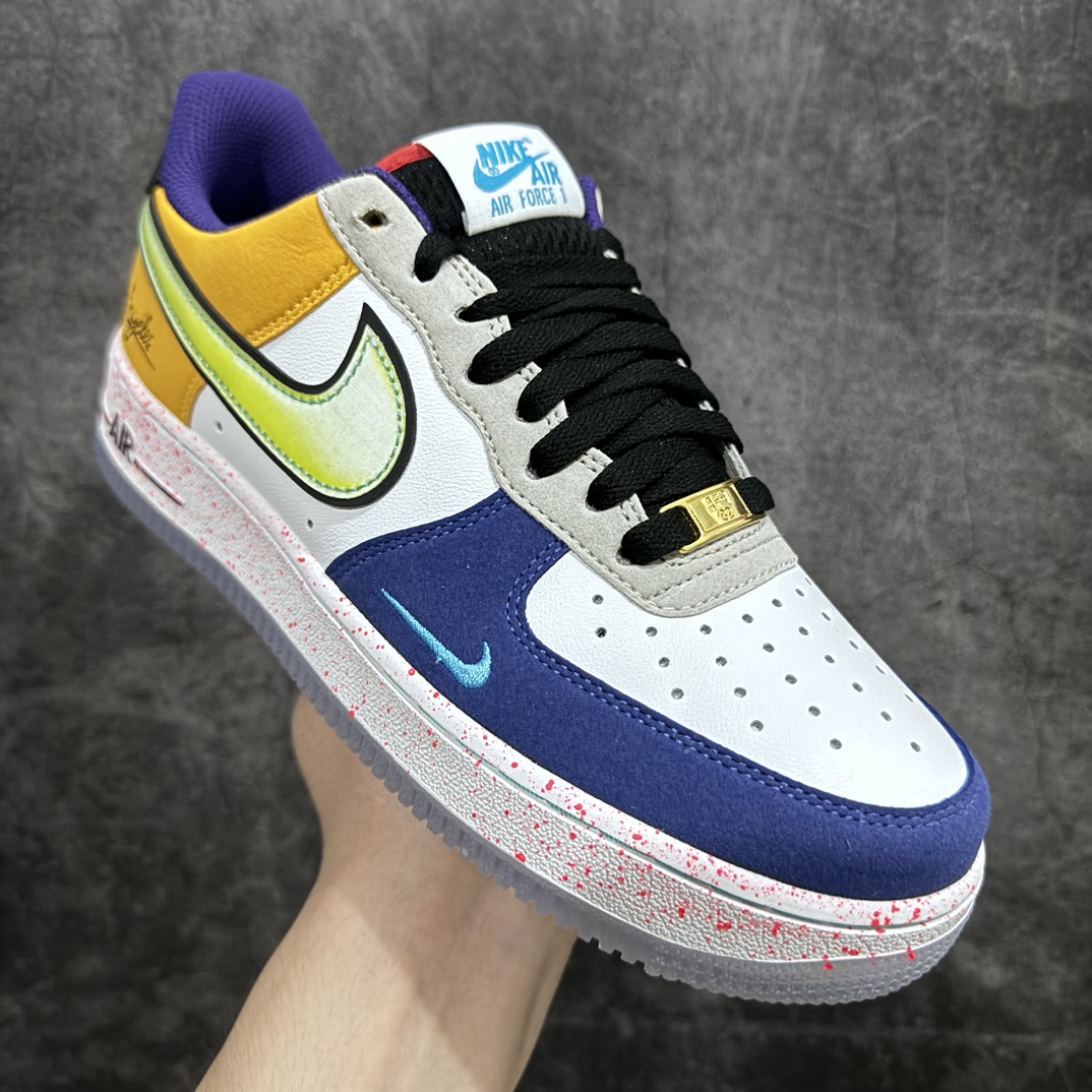 220 【纯原HY版本】NK Air Force 1 ”What The LA“洛杉矶限定 CT1117-100