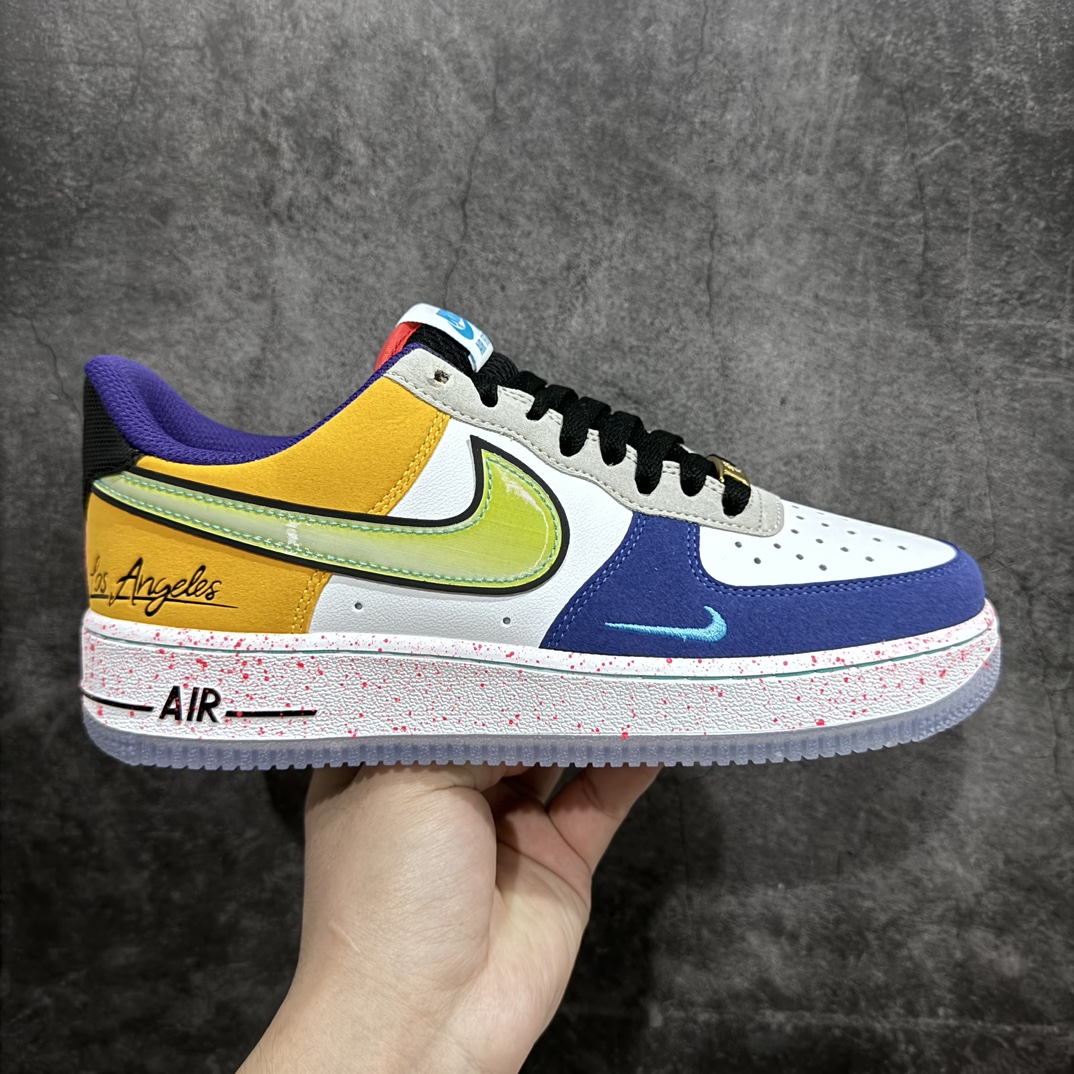 220 【纯原HY版本】NK Air Force 1 ”What The LA“洛杉矶限定 CT1117-100