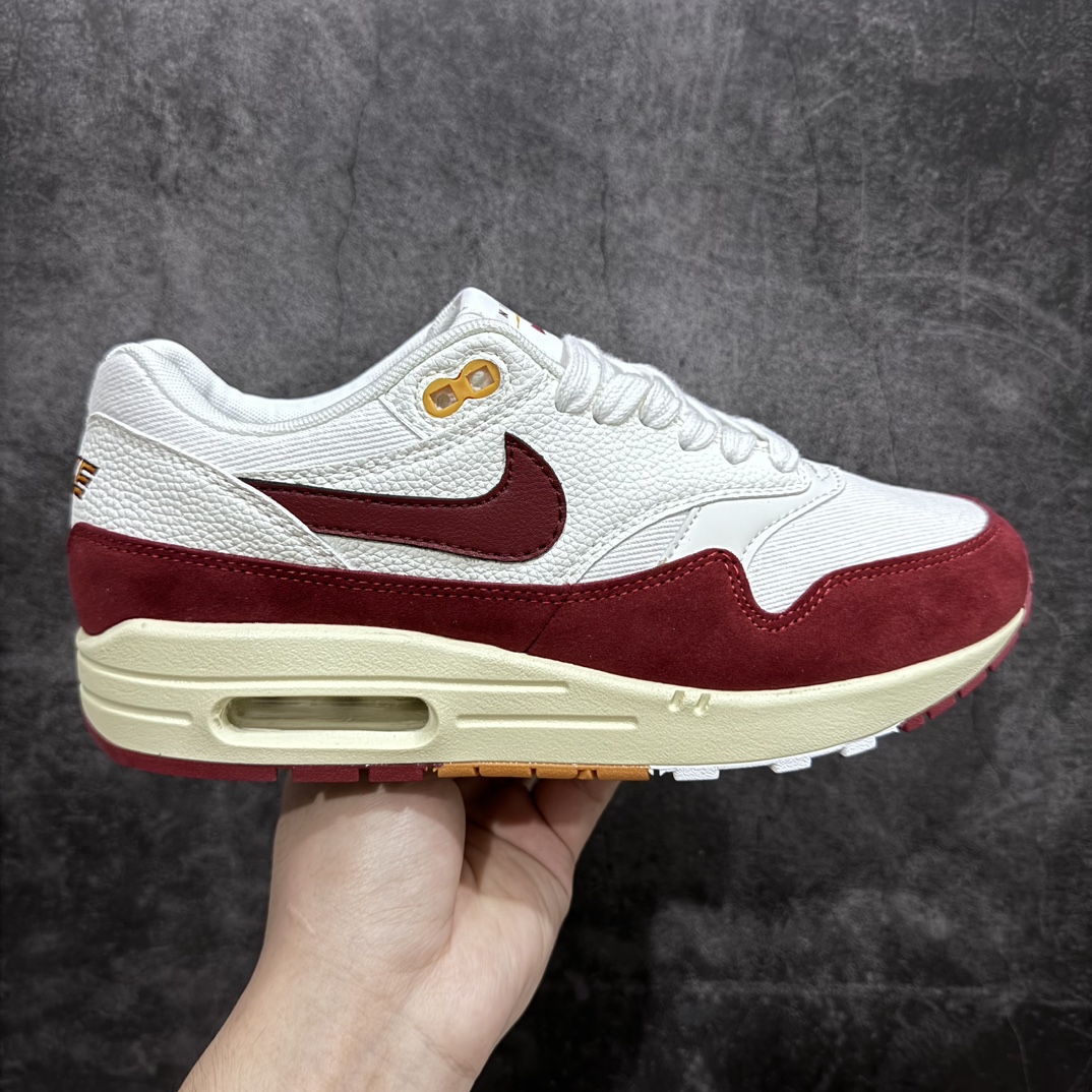 240 Nike Air Max 1 LX 白红 复古休闲跑步鞋 FD2370-100